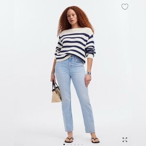 Madewell Light Wash The Perfect Vintage Jean, Size 28